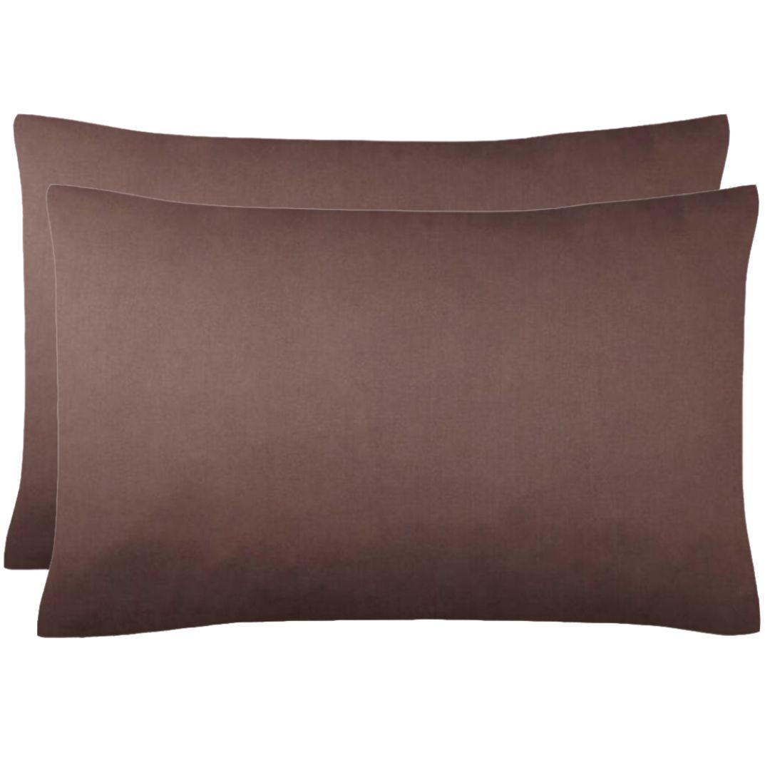 Pack of 2 22 momme silk pillowcases with zipper