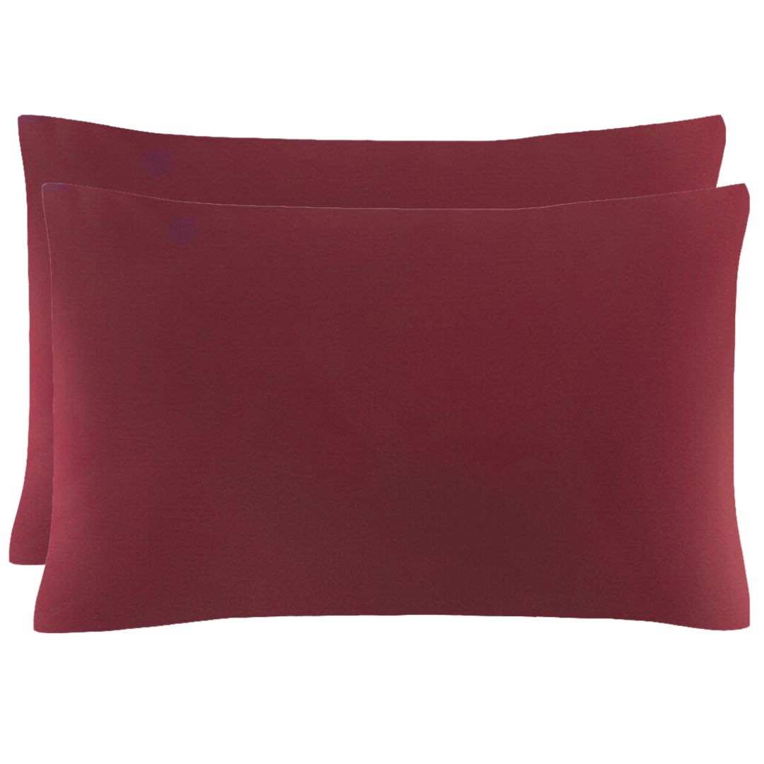 Pack of 2 22 momme silk pillowcases with zipper